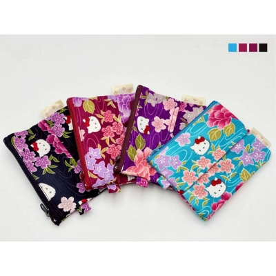 京都 Kitty 工坊日本製和風花卉系列面紙拉鍊包(VIP下標限定請勿自行下單)