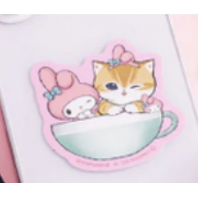 mofusand 貓福珊迪 x Sanrio 聯名造型貼紙(VIP下標限定請勿自行下單)