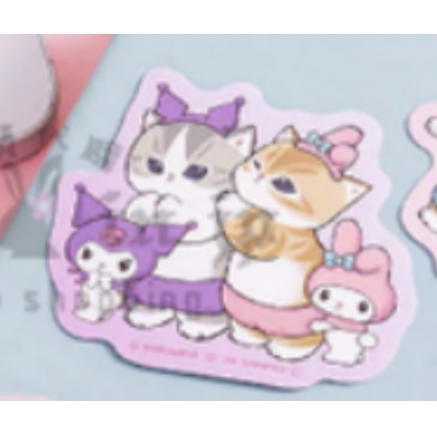 mofusand 貓福珊迪 x Sanrio 聯名造型貼紙(VIP下標限定請勿自行下單)