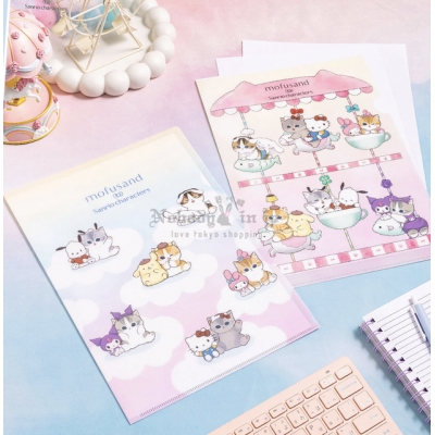 mofusand 貓福珊迪 x Sanrio 聯名A4資料夾(VIP下標限定請勿自行下單)