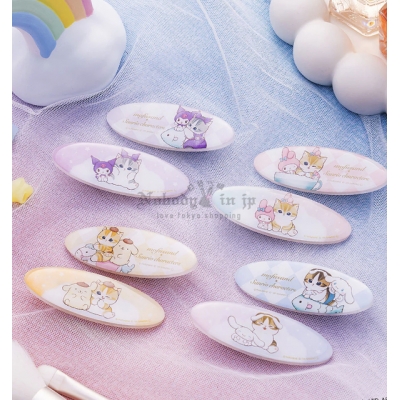 mofusand 貓福珊迪 x Sanrio 聯名2入髮夾組(VIP下標限定請勿自行下單)