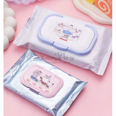 mofusand 貓福珊迪 x Sanrio 聯名大+小濕紙巾蓋組(VIP下標限定請勿自行下單)