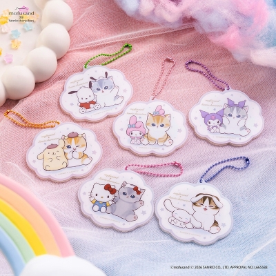 mofusand 貓福珊迪 x Sanrio 聯名珠鏈鏡吊飾盲盒(VIP下標限定請勿自行下單)