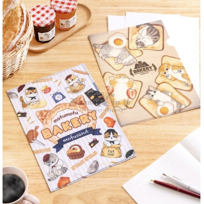 mofusand 貓福珊迪麵包店系列 A4 資料夾 (VIP下標限定請勿自行下單)