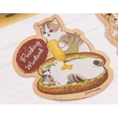 mofusand 貓福珊迪麵包店系列手機貼紙 (VIP下標限定請勿自行下單) 