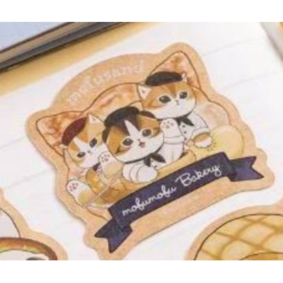mofusand 貓福珊迪麵包店系列手機貼紙 (VIP下標限定請勿自行下單) 