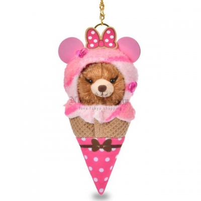 迪士尼商店冰淇淋系列大學熊甜筒絨毛吊飾(VIP下標限定請勿自行下單)