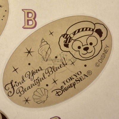 迪士尼樂園海洋25週年祝福藍系列壓製金幣