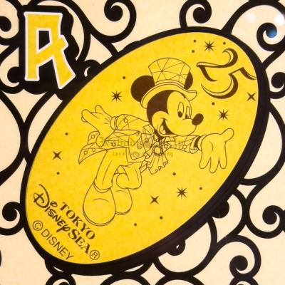 迪士尼樂園海洋25週年祝福藍系列壓製金幣