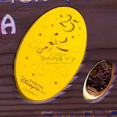 迪士尼樂園海洋25週年祝福藍系列壓製金幣