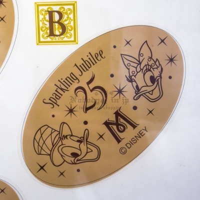 迪士尼樂園海洋25週年祝福藍系列壓製金幣