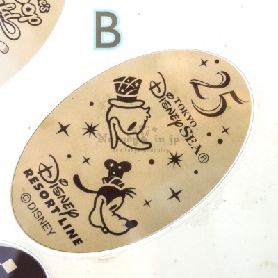 迪士尼樂園海洋25週年祝福藍系列壓製金幣