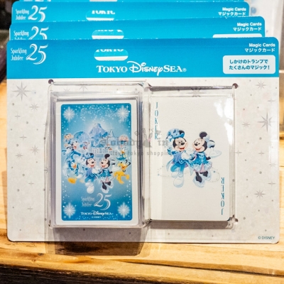 迪士尼樂園海洋25週年祝福藍系列魔術卡片