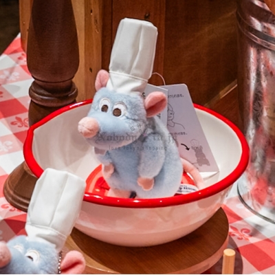 迪士尼樂園海洋美食美酒節系列料理鼠王小米肩上絨毛吊飾