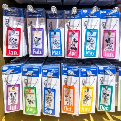 迪士尼樂園紀念日組合月份吊飾