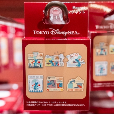 迪士尼樂園海洋美食美酒節系列料理鼠王小米磁鐵盲盒