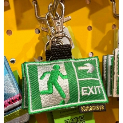 Kimamaya刺繡真皮吊飾