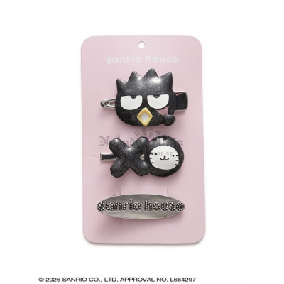 Sanrio house 3入髮夾組