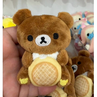 San-X懶熊mister Donut 聯名迷你絨毛娃娃