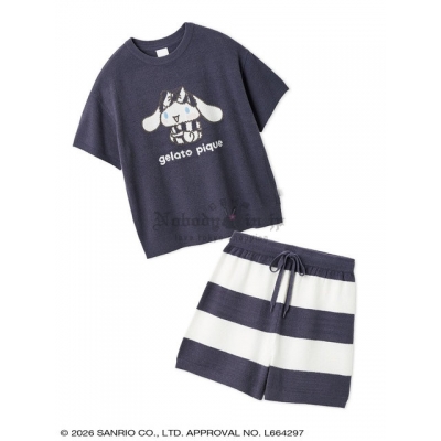 Sanrio house x gelato pique聯名短袖上衣 + 短褲組