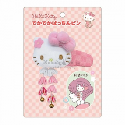 Sanrio和風甘味處細工絨毛髮夾