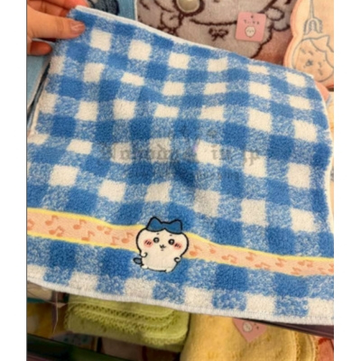 吉伊卡哇格紋音符刺繡方巾