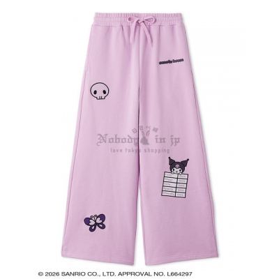 Sanrio house刺繡抓絨運動褲