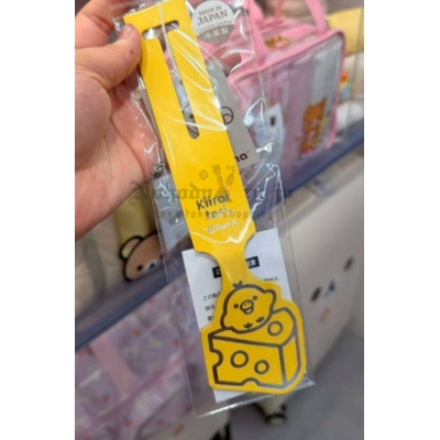 San-X懶熊日本製牛皮行李吊牌