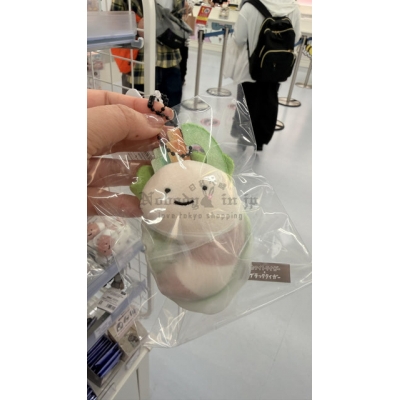 橫溝由里白老虎與草蝦生春捲絨毛吊飾