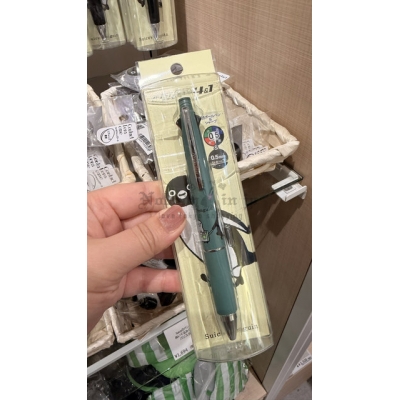 Suica企鵝四色原子筆＋自動鉛筆