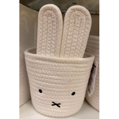 Miffy米菲兔大頭繩編籃