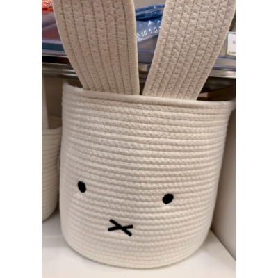 Miffy米菲兔大頭繩編籃