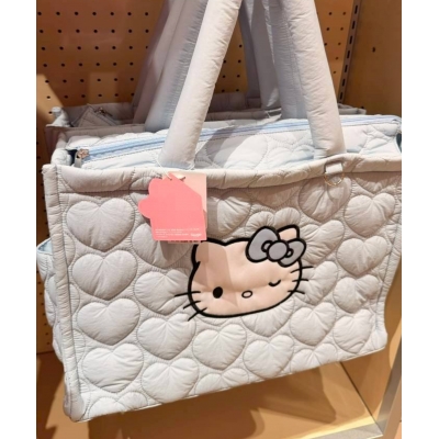 Sanrio house愛心絎縫肩背包