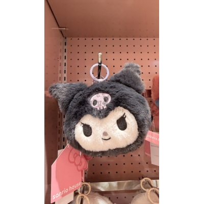 Sanrio house大頭絨毛登山扣掛包