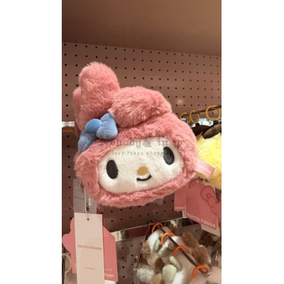Sanrio house大頭絨毛登山扣掛包