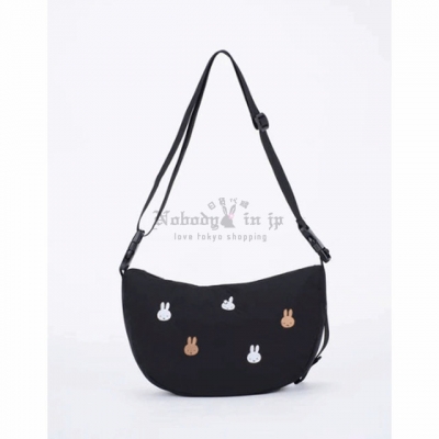 Miffy米菲兔SOLEIL刺繡輕便斜背包