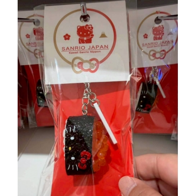 Sanrio 店面限定JAPAN系列元祖食品sample屋壽司吊飾