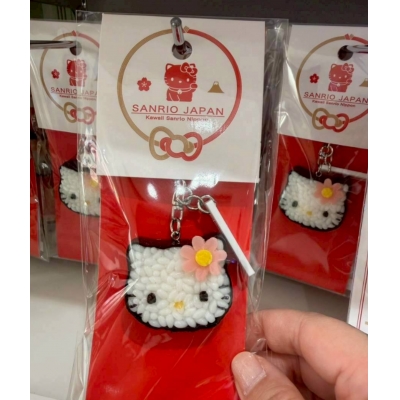 Sanrio 店面限定JAPAN系列元祖食品sample屋壽司吊飾