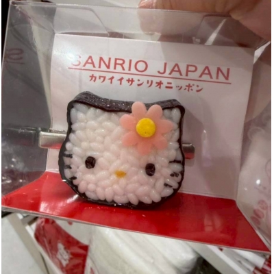 Sanrio 店面限定JAPAN系列元祖食品sample屋壽司髮夾