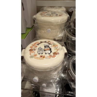 Suica企鵝日本製圓形可微波餐盒