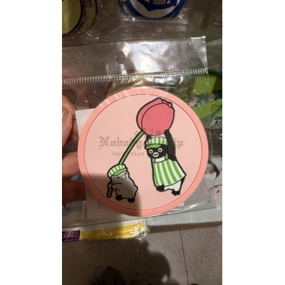 Suica企鵝橡膠杯墊