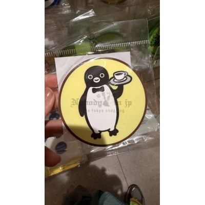 Suica企鵝橡膠杯墊