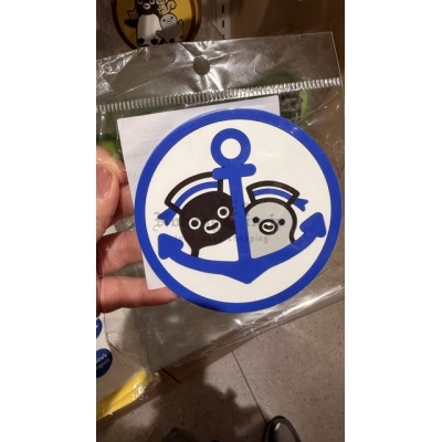 Suica企鵝橡膠杯墊
