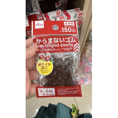 DAISO 日本製椿油加工髮圈
