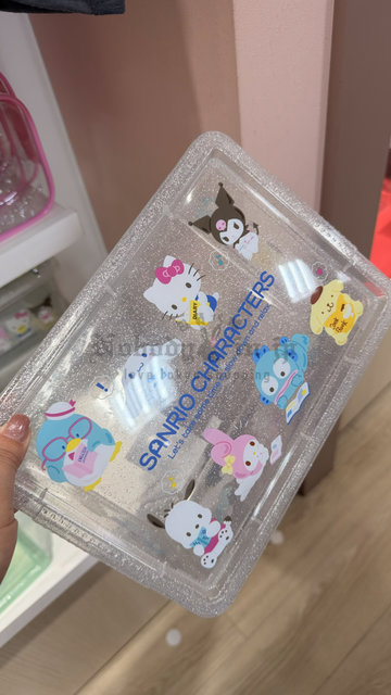Sanrio 新生活系列附蓋透明收納箱