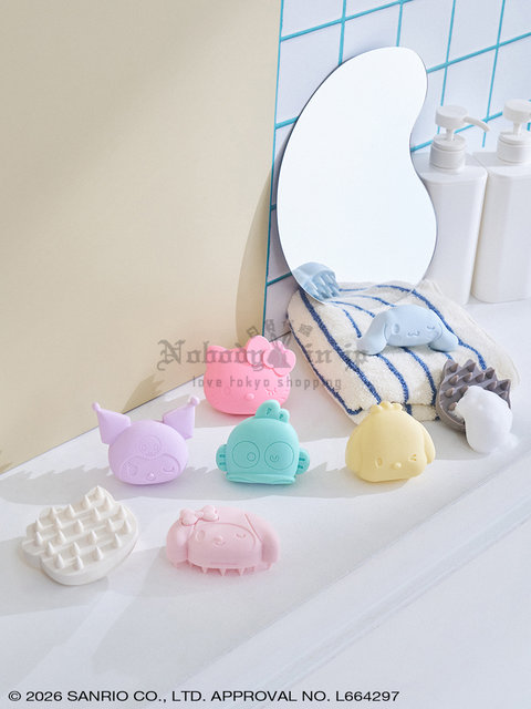 Sanrio house矽膠頭皮按摩刷