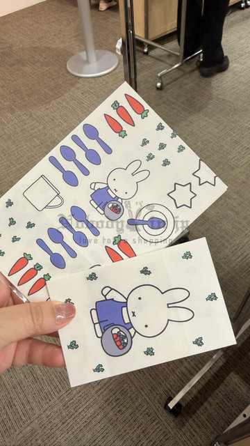 Miffy米菲兔期間限定展大+小信封組