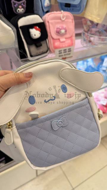 Sanrio大頭PU合皮斜背包