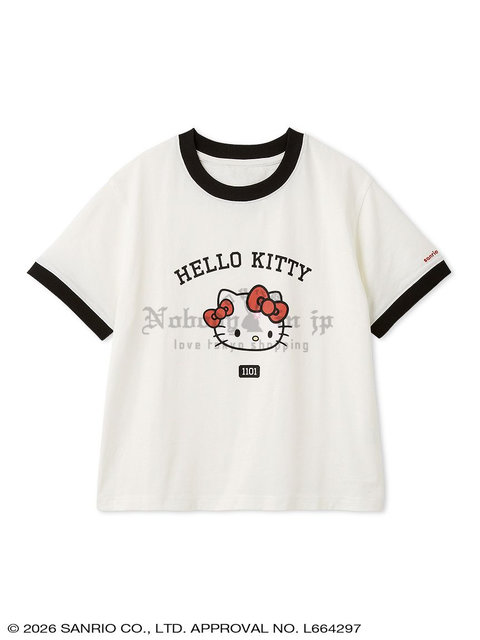 Sanrio house拼色圓領短袖上衣