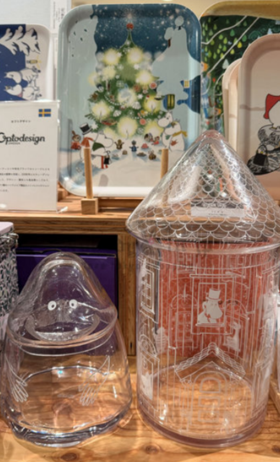 MOOMIN嚕嚕米玻璃造型罐